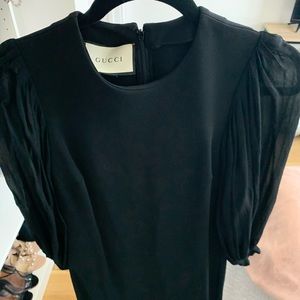 Black Gucci Cocktail Dress